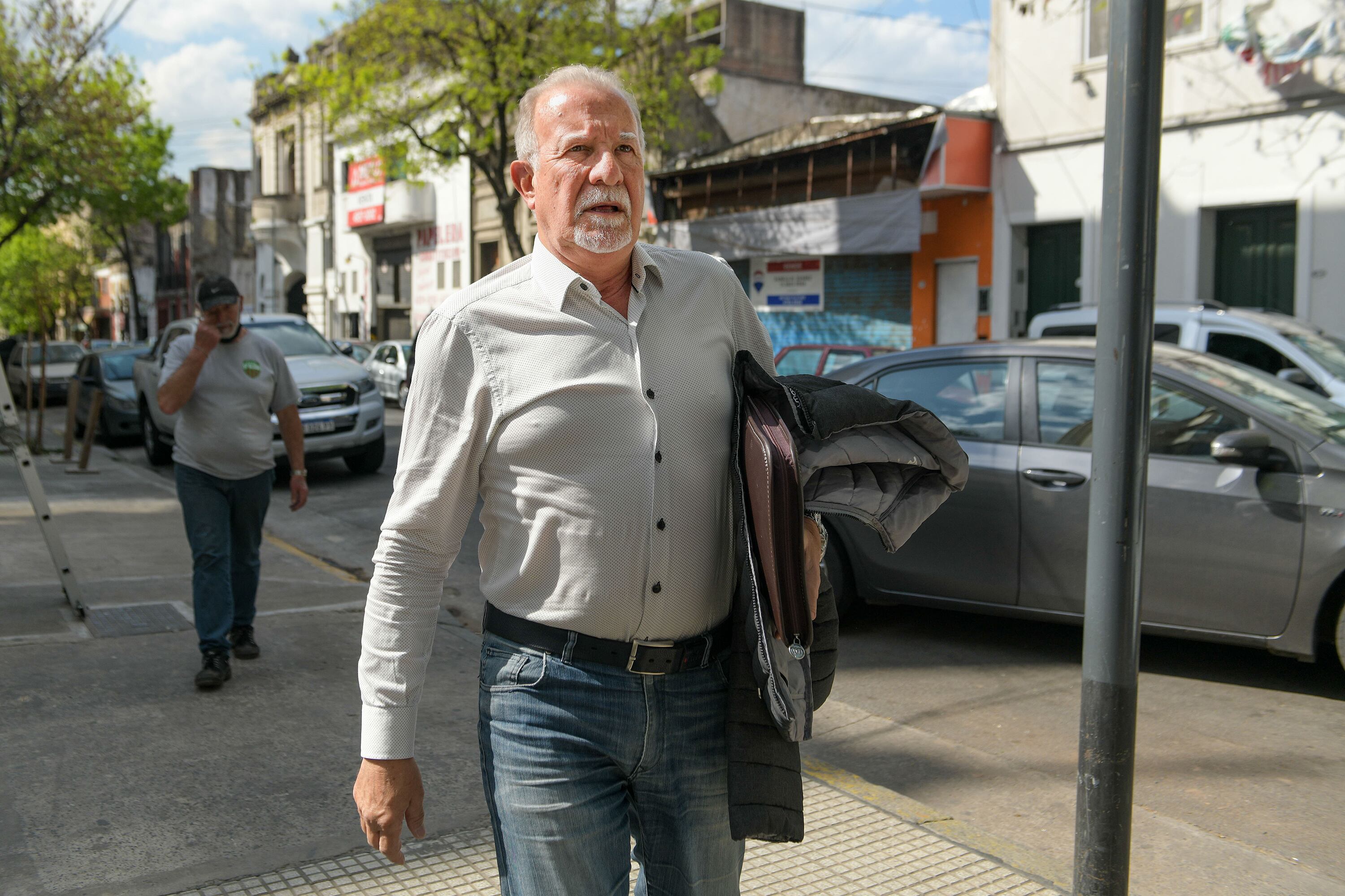 Plaini participó el lunes de la reunión del moyanismo con el gobernador Kicillof.