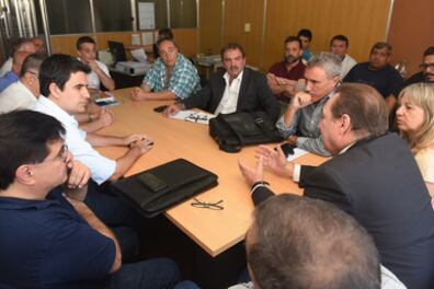 Ayer hubo una nueva reunión en la sede del ministerio de Trabajo provincial en Rosario.