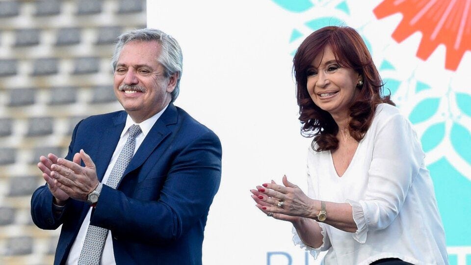 Cristina Kirchner confirmó que estará en el acto con Alberto Fernández ...