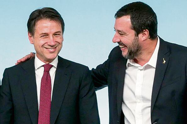 Conte dijo que Salvini mostró simpatía por Bolsonaro a título personal.