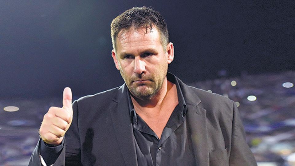 Diego Dabove, entrenador de Argentinos Juniors.