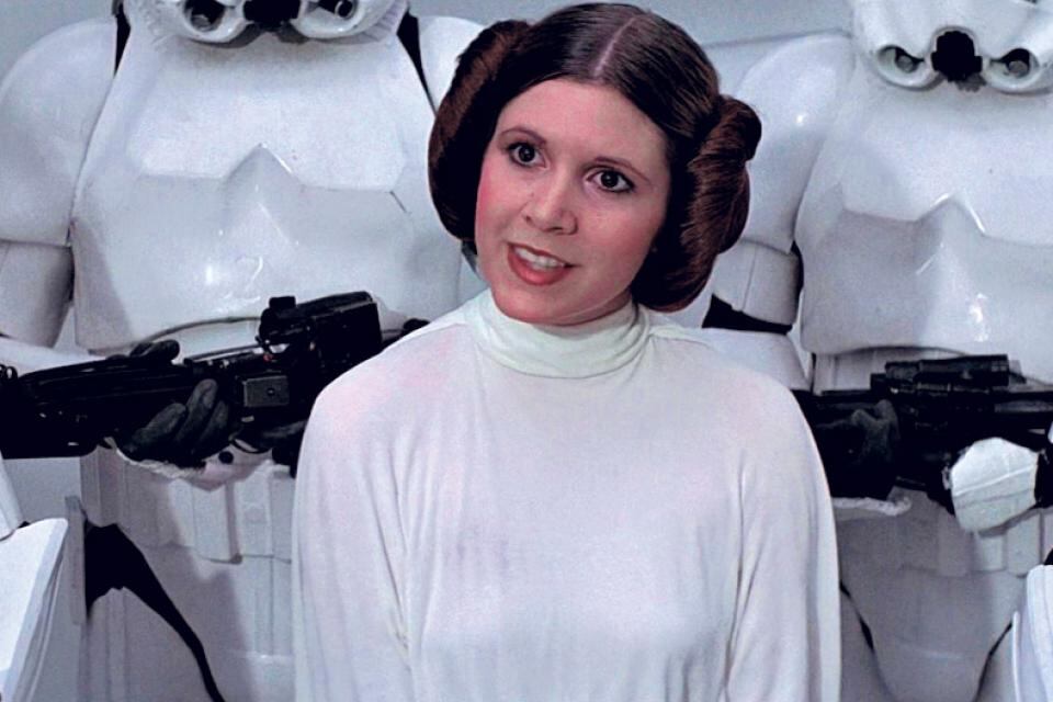 La actriz, escritora y guionista Carrie Fisher murió el 27 de diciembre de 2016. 