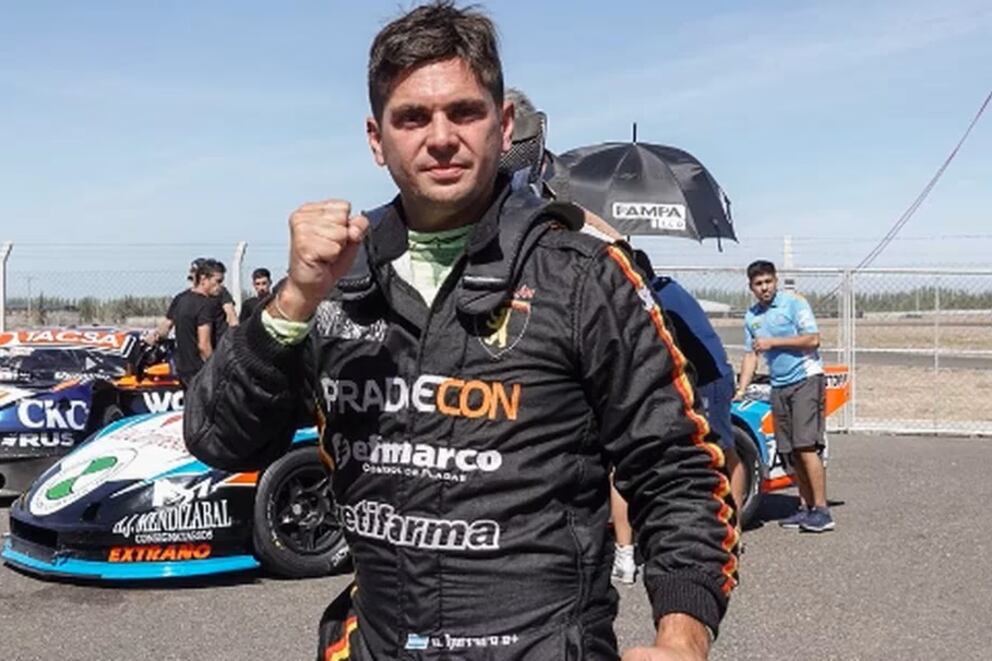 El malogrado automovilista Agustín Herrera