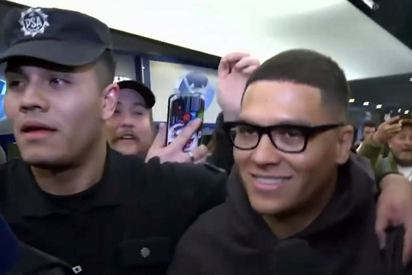 Quintero llegó al país y se fue a hacer la revisión médica