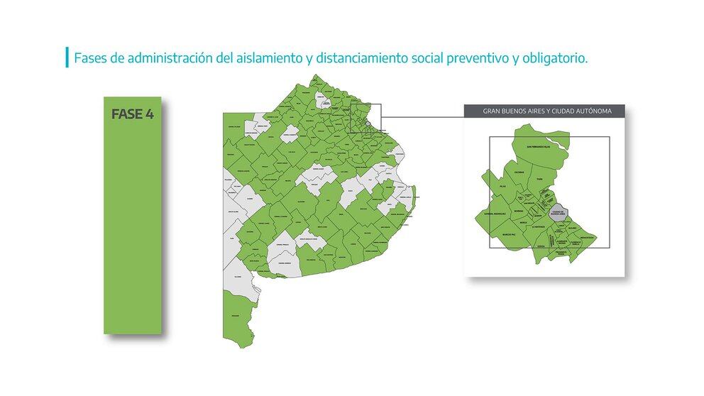 110 partidos de la Provincia de Buenos Aires sumarán restricciones para intentar bajar el número de contagios de coronavirus de cara a la cada vez más palpable segunda ola de la pandemia.