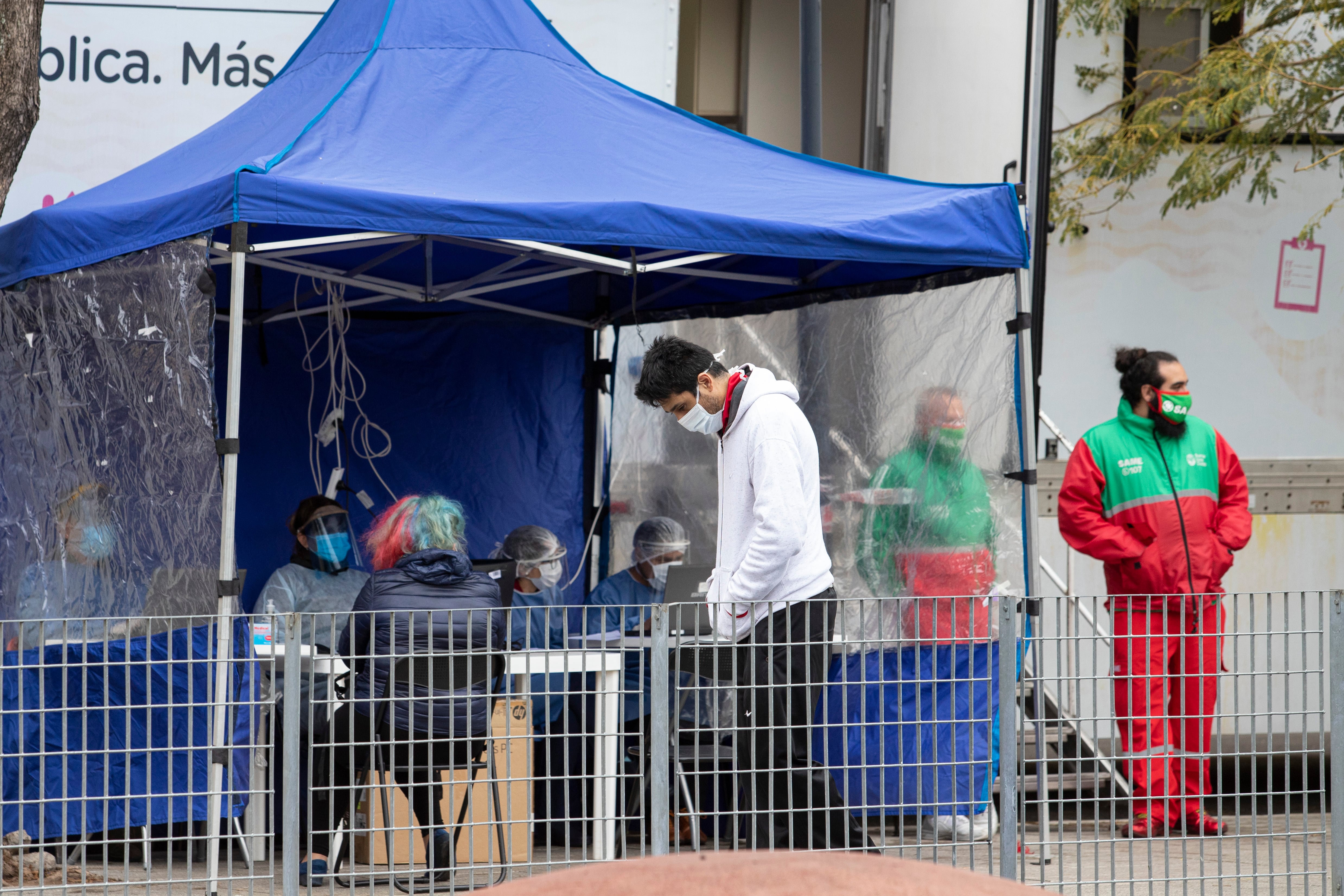 El Operativo Detectar, en Balvanera.