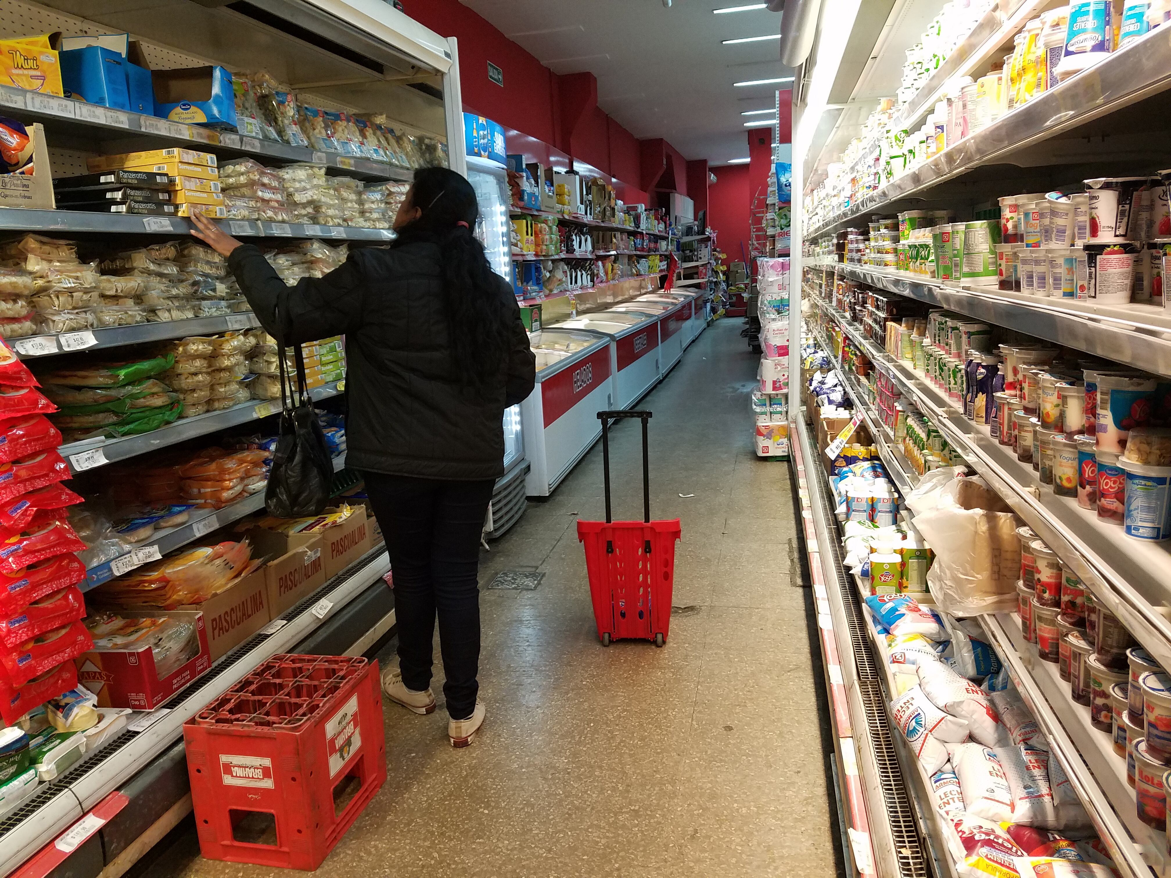 La novedad es la suba fuerte en las góndolas, que no venía dándose así
