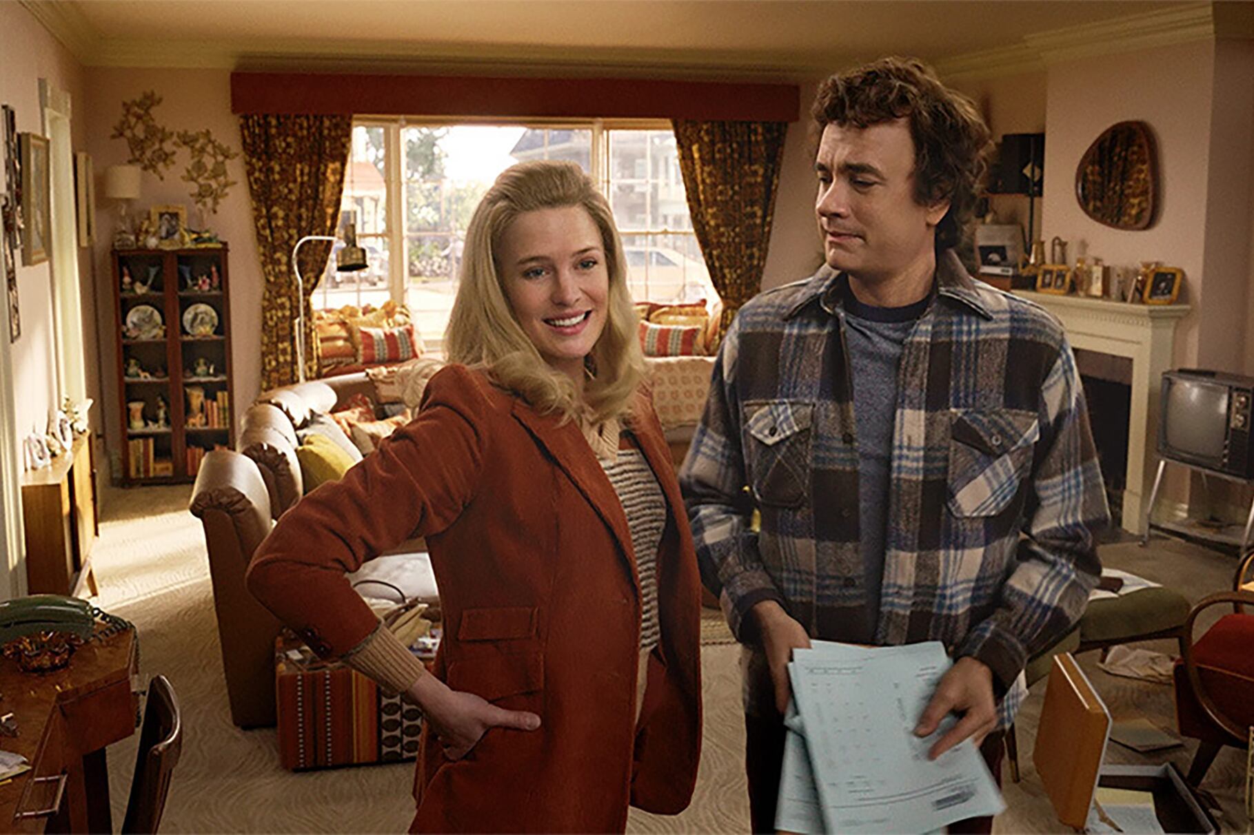 La tecnología obra milagros como ver a Tom Hanks y Robin Wright adolescentes.