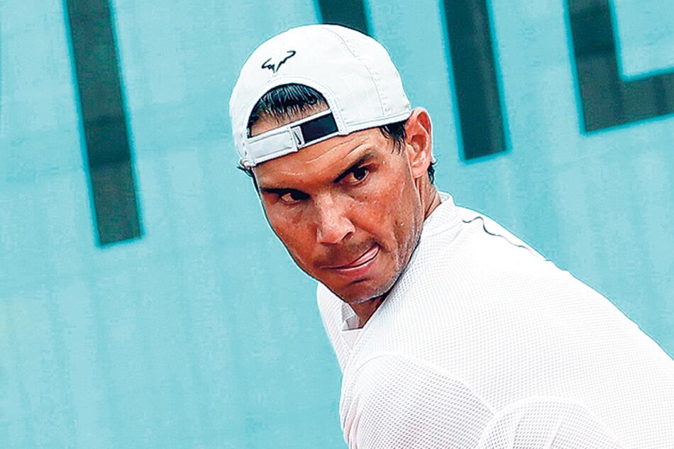 Rafael Nadal, número dos del mundo pero tercer clasificado para Wimbledon.
