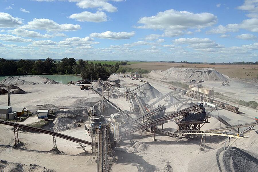 Las canteras en crisis por la caída de la producción y las ventas.