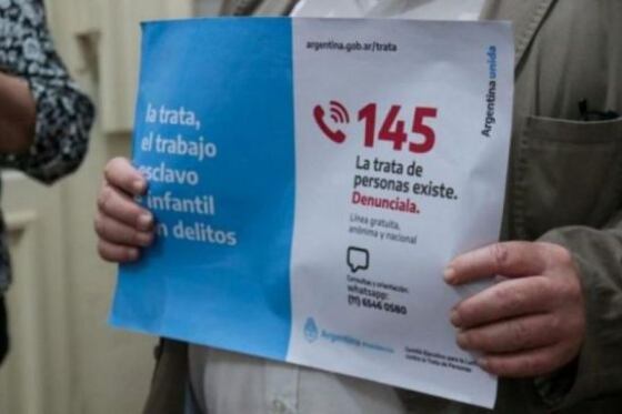 Línea nacional para denunciar trata