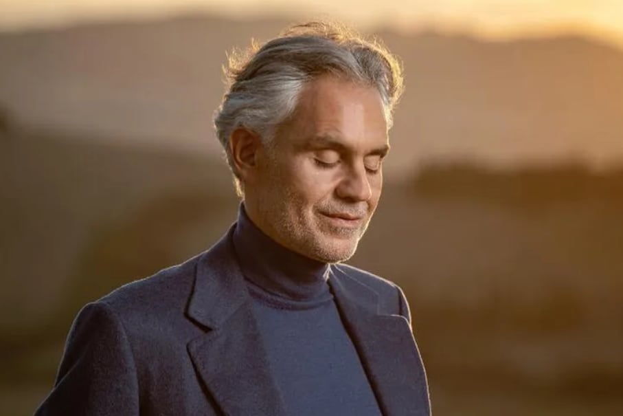 Andrea Bocelli vuelve a Argentina después de casi 15 años y se presenta por primera vez en el emblemático Teatro Colón.