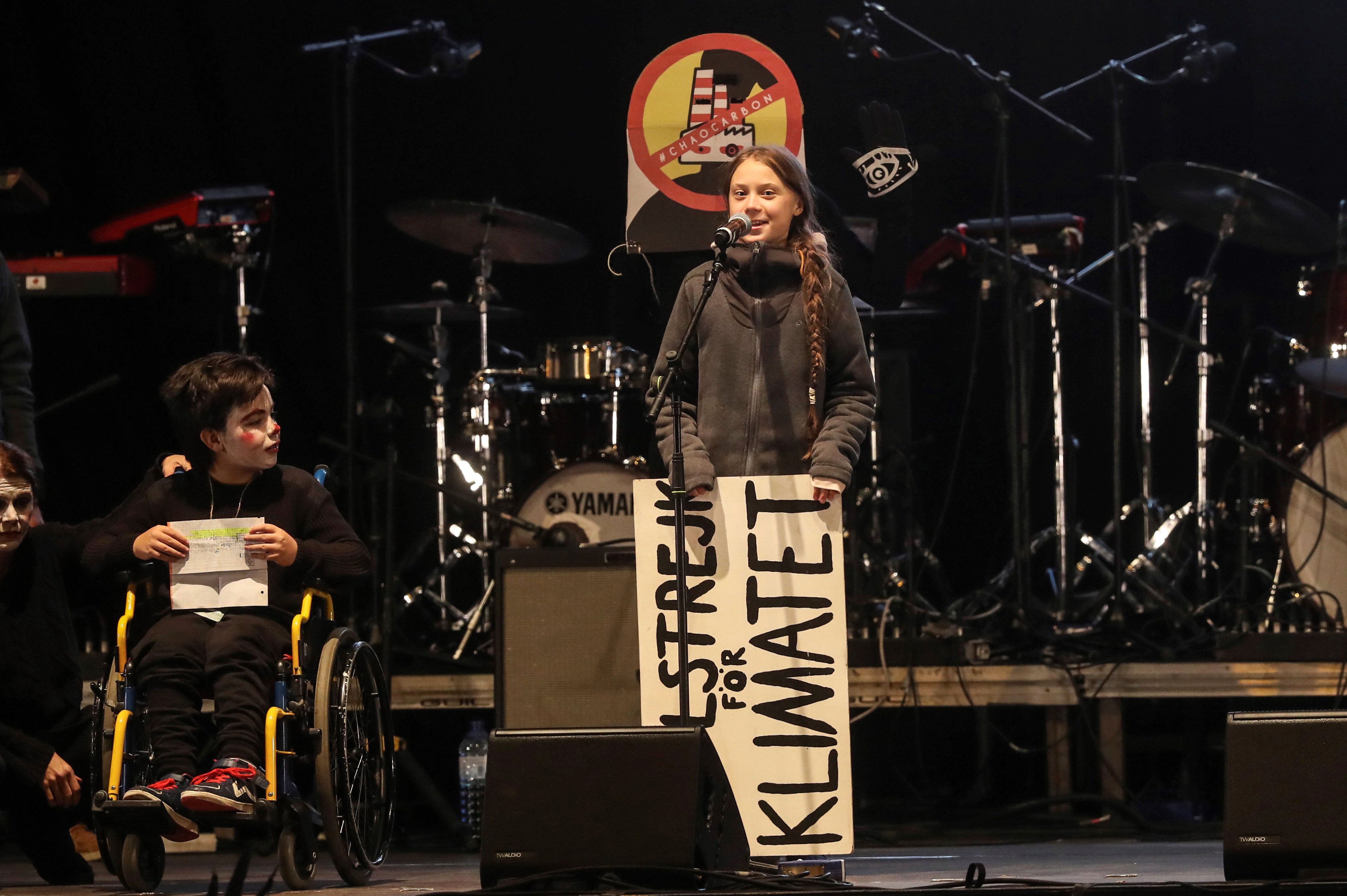 Greta Thunberg dijo que esperaba que la Cumbre del Clima llegara a algo concreto.