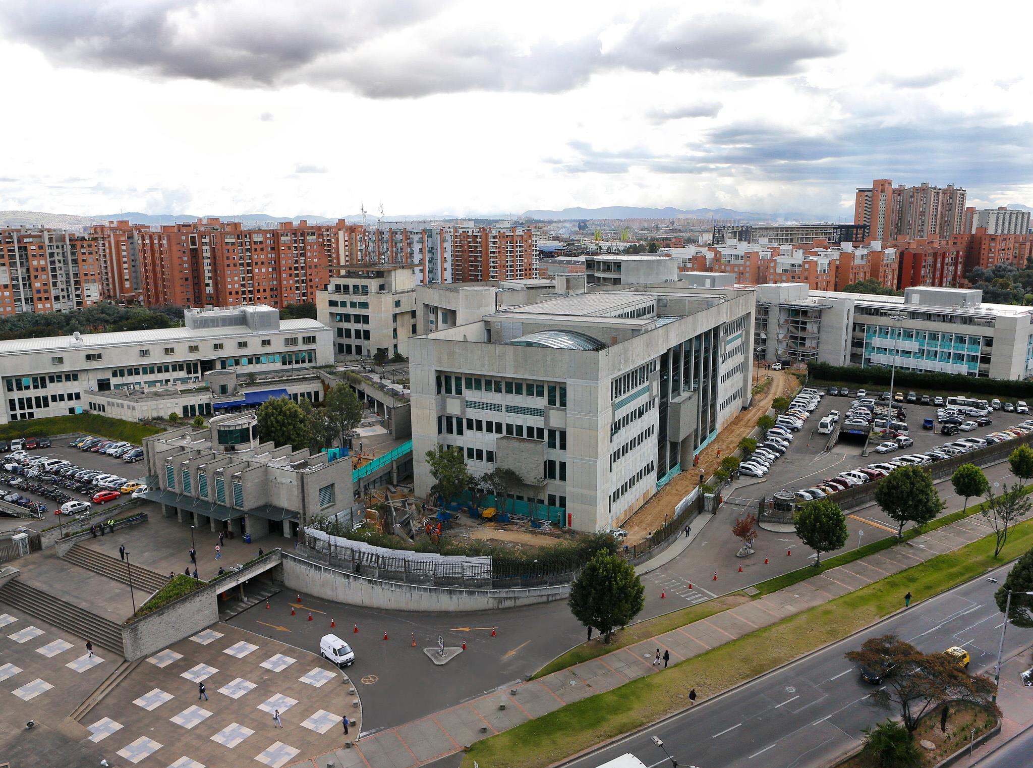 Edifición de la Fiscalía en Bogotá / Facebook de la Fiscalía General de Colombia
