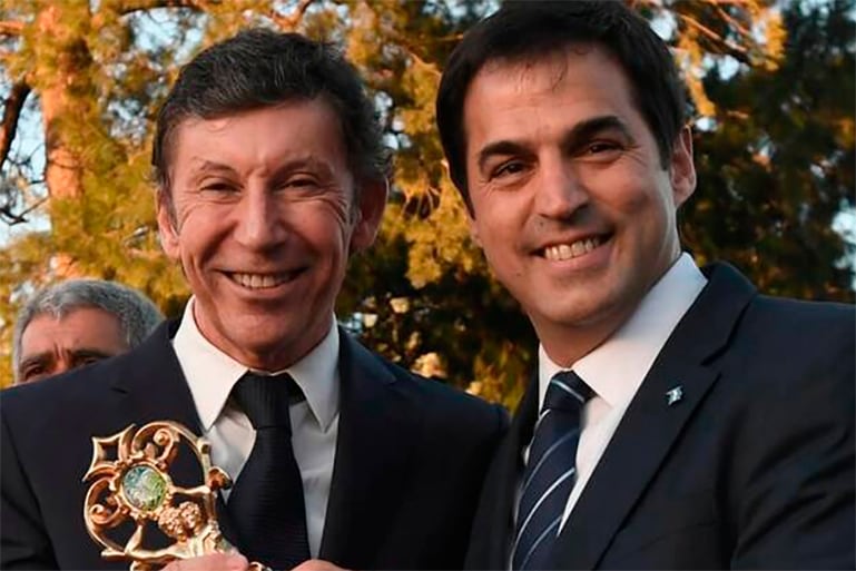 Otros tiempos: Gustavo Posse y Ramón Lanús, cuando eran aliados.