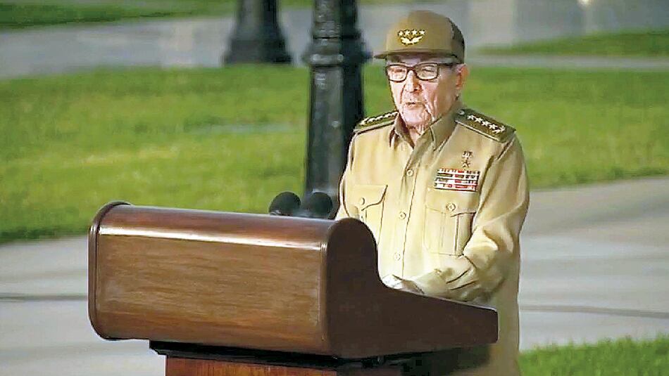 Raúl Castro rememoró ayer varios pasajes de las luchas por la independencia de Cuba.