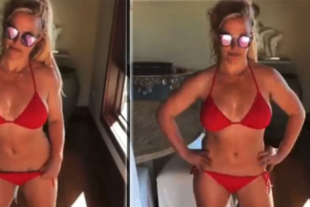 Britney Spears sin filtros.