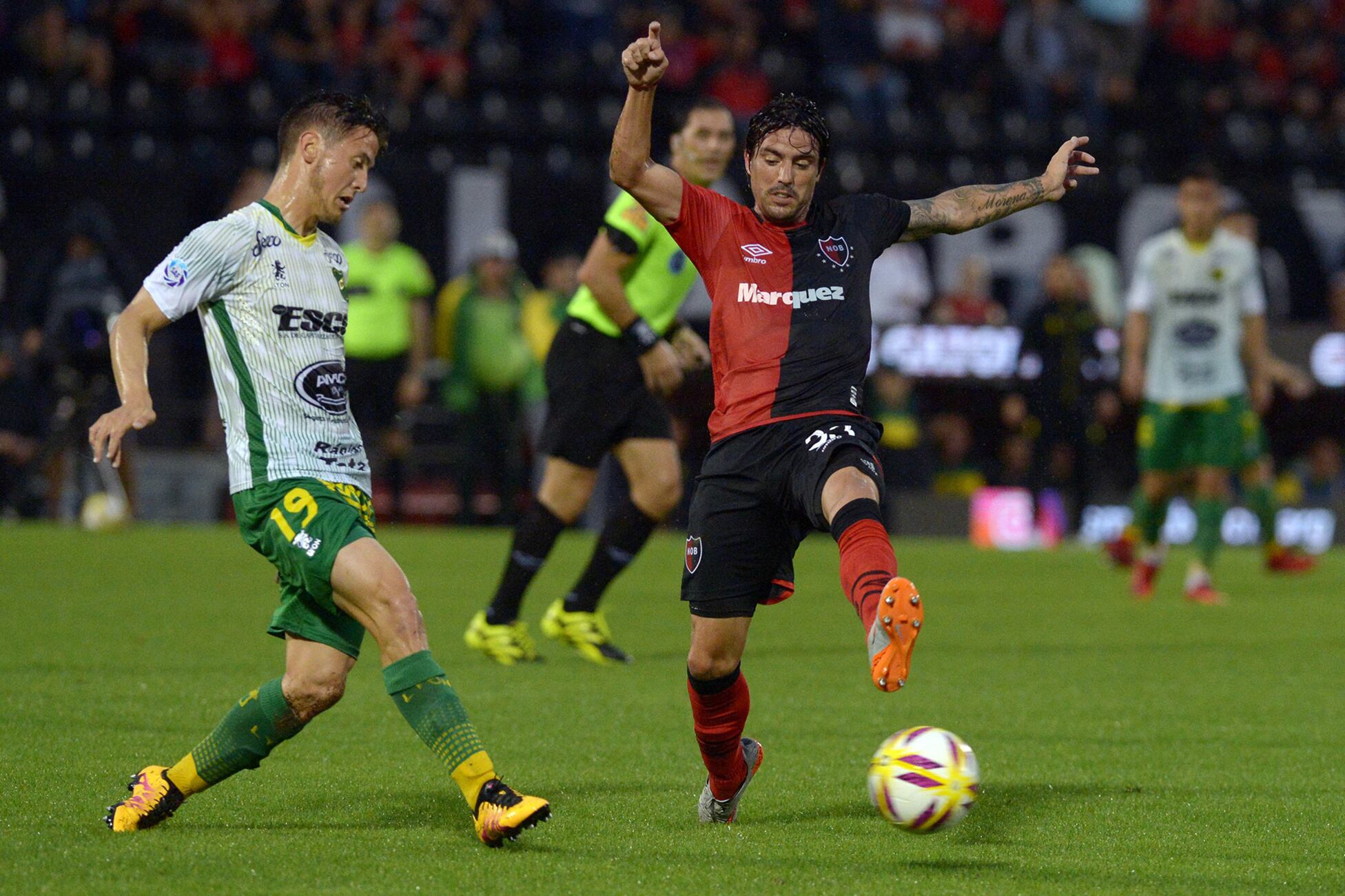 Fornica jugó un buen primer tiempo pero no pudo repetir en el complemento.