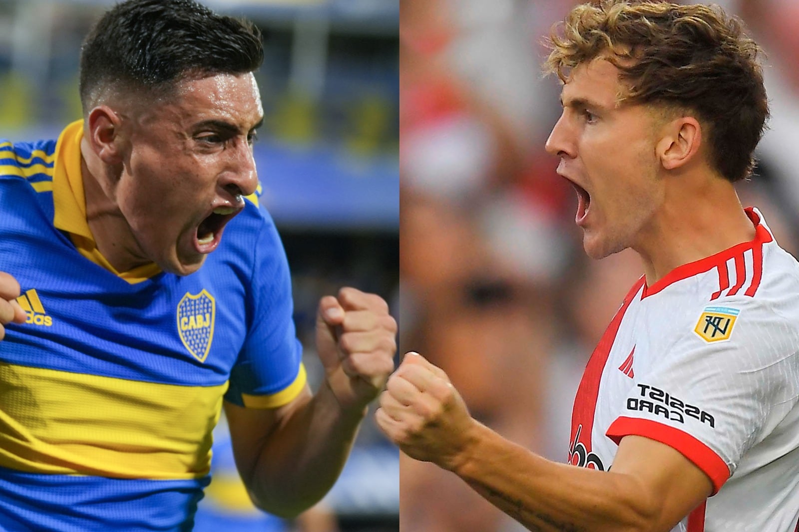 Merentiel y Colidio, promesas de gol para Boca y River