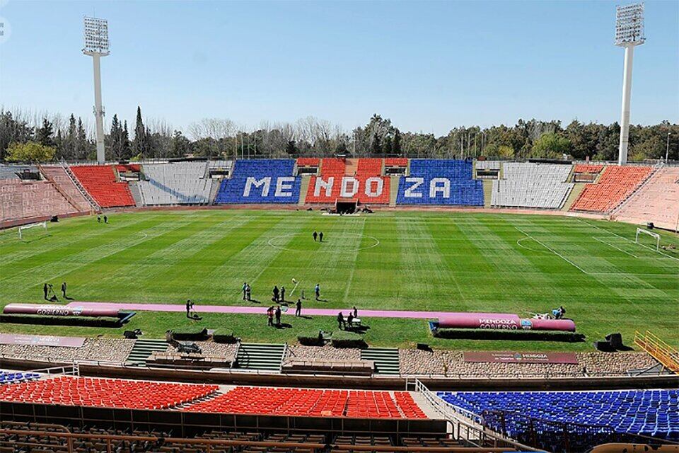 El estadio Malvinas Argentinas de Mendoza