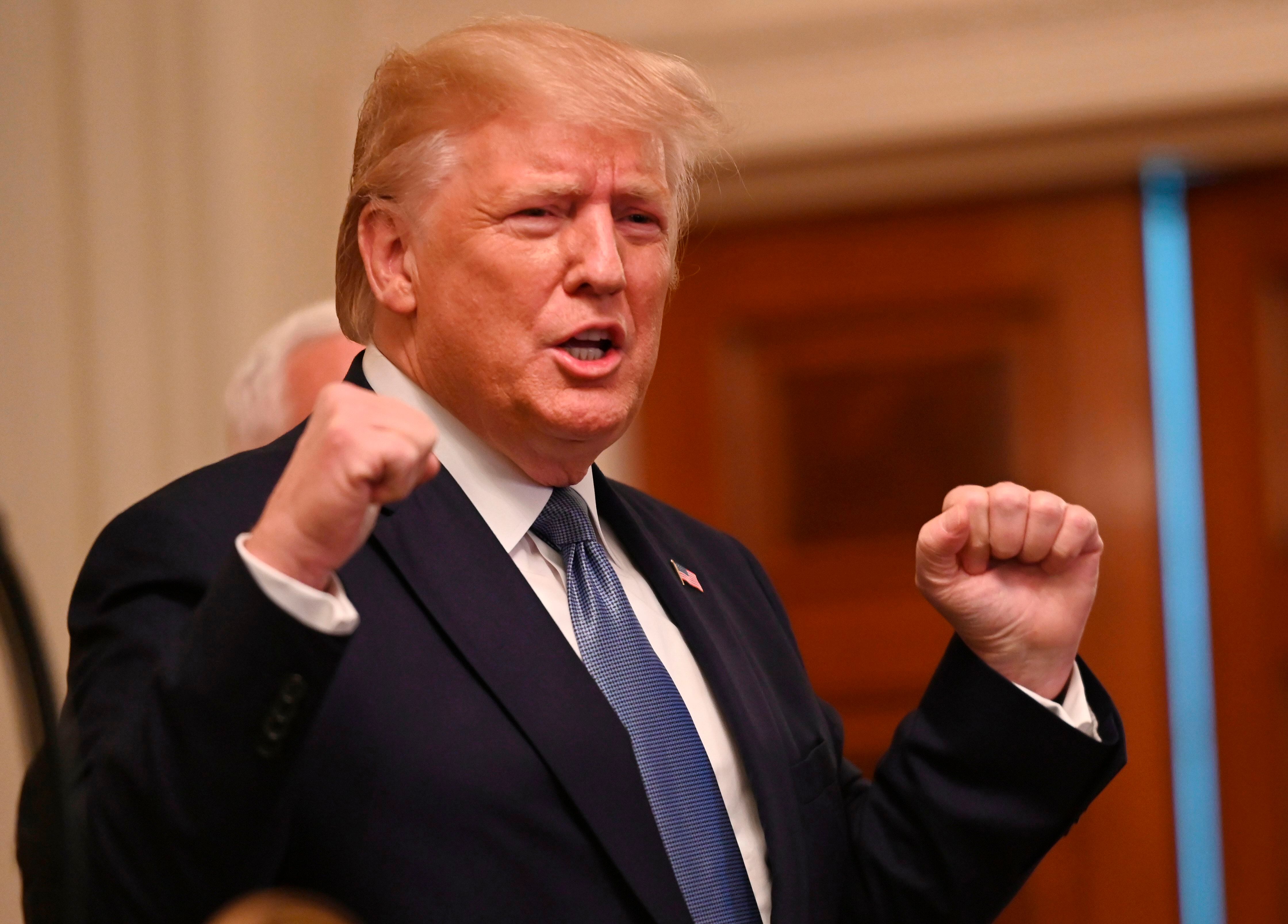 Trump fue vetado de Twitter, Facebook y YouTube tras el asalto al Capitolio de sus partidarios, el 6 de enero de 2021.