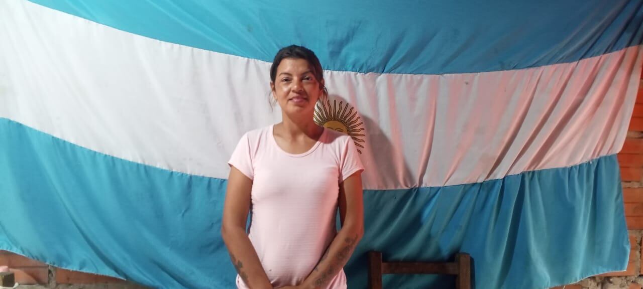 Débora Torres mandó esta foto especialmente para ilustrar su caso en Las12. 