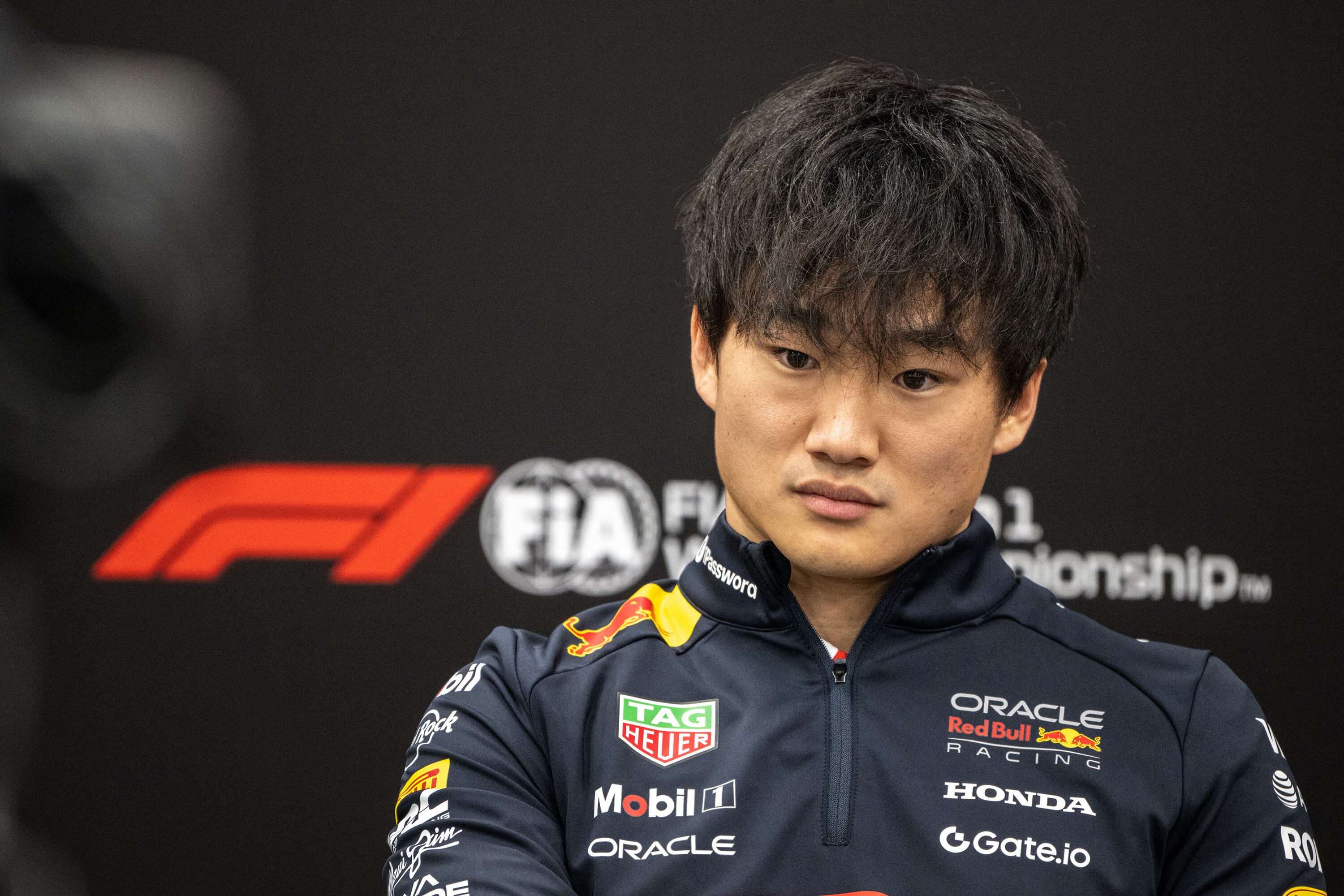 El japonés Yuki Tsunoda, reemplazante de Liam Lawson en el equipo Red Bull 