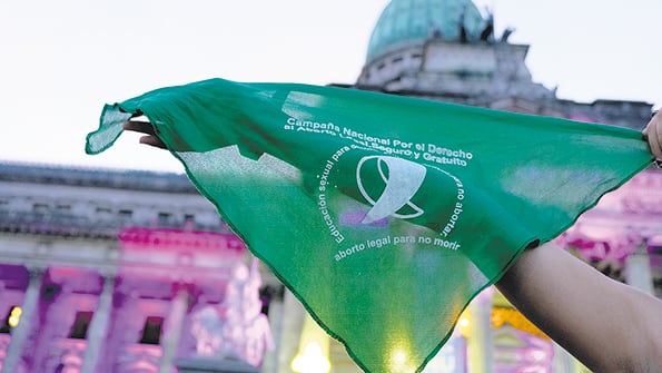 La legalización del aborto se aprobó la semana pasada en Diputados, en medio de una movilización multitudinaria.