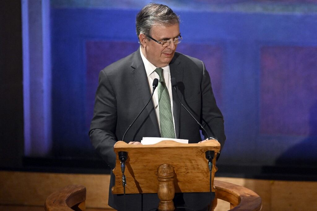 El canciller de México, Marcelo Ebrard.