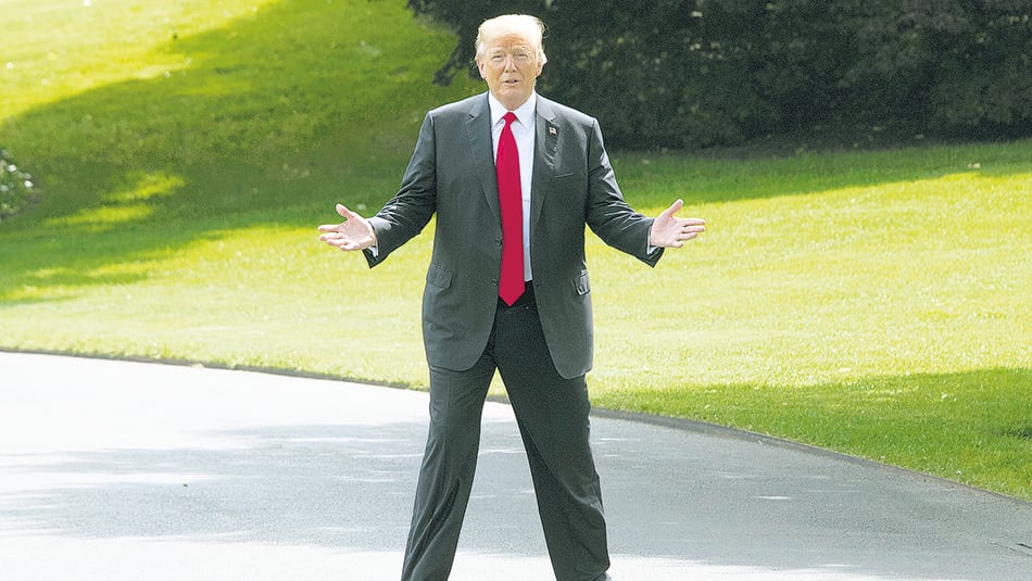 Trump confirmó en un tuit que el general norcoreano estaba en camino.