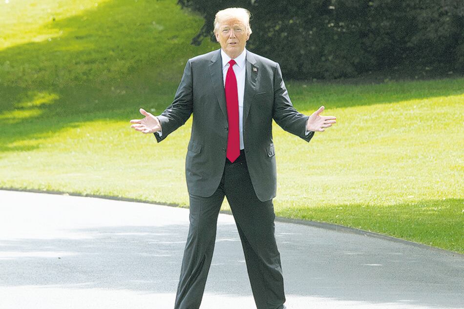 Trump confirmó en un tuit que el general norcoreano estaba en camino.