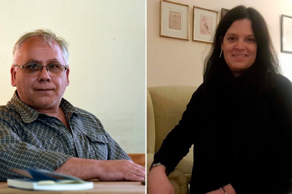 Daniel Perretta y Florencia Bojanich organizan las 25 Jornadas. 