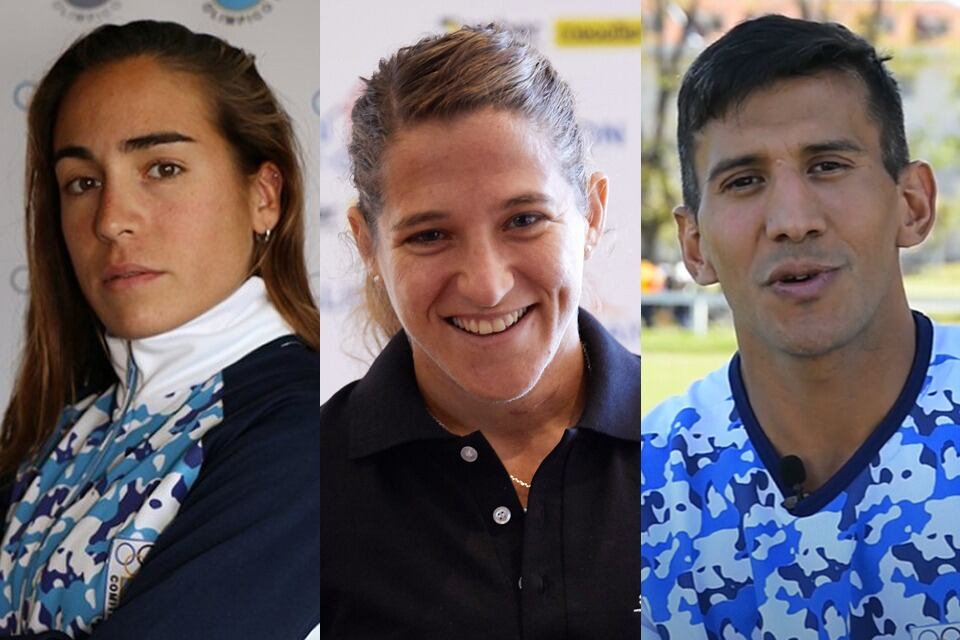 Casetta, Pareto y Villamayor. La mediofondista quiere llegar a Tokio; la judoca y el pentatleta ya tienen su boleto.