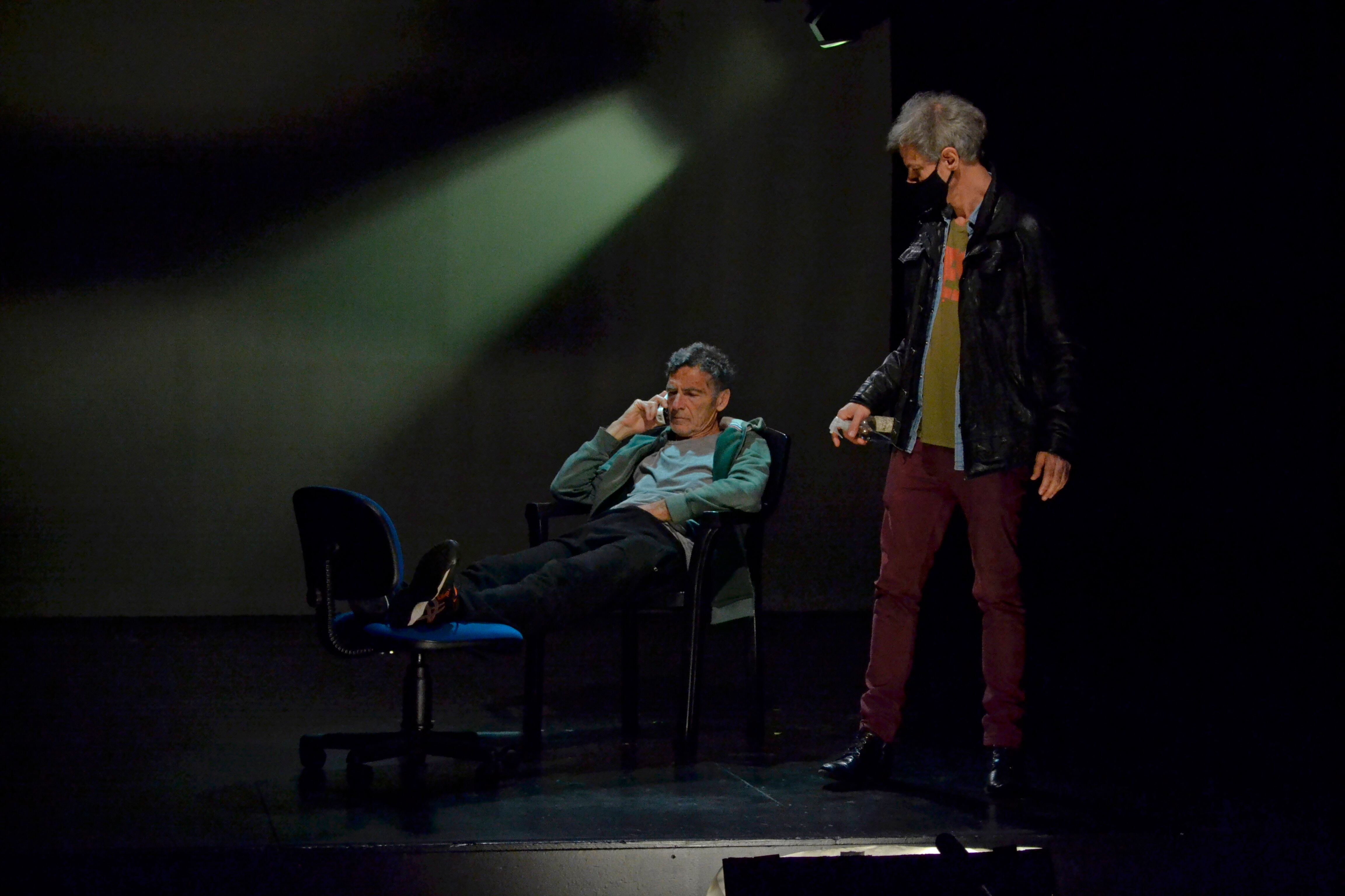 Gustavo Garzón es uno de los actores que llevaron a escena los textos.