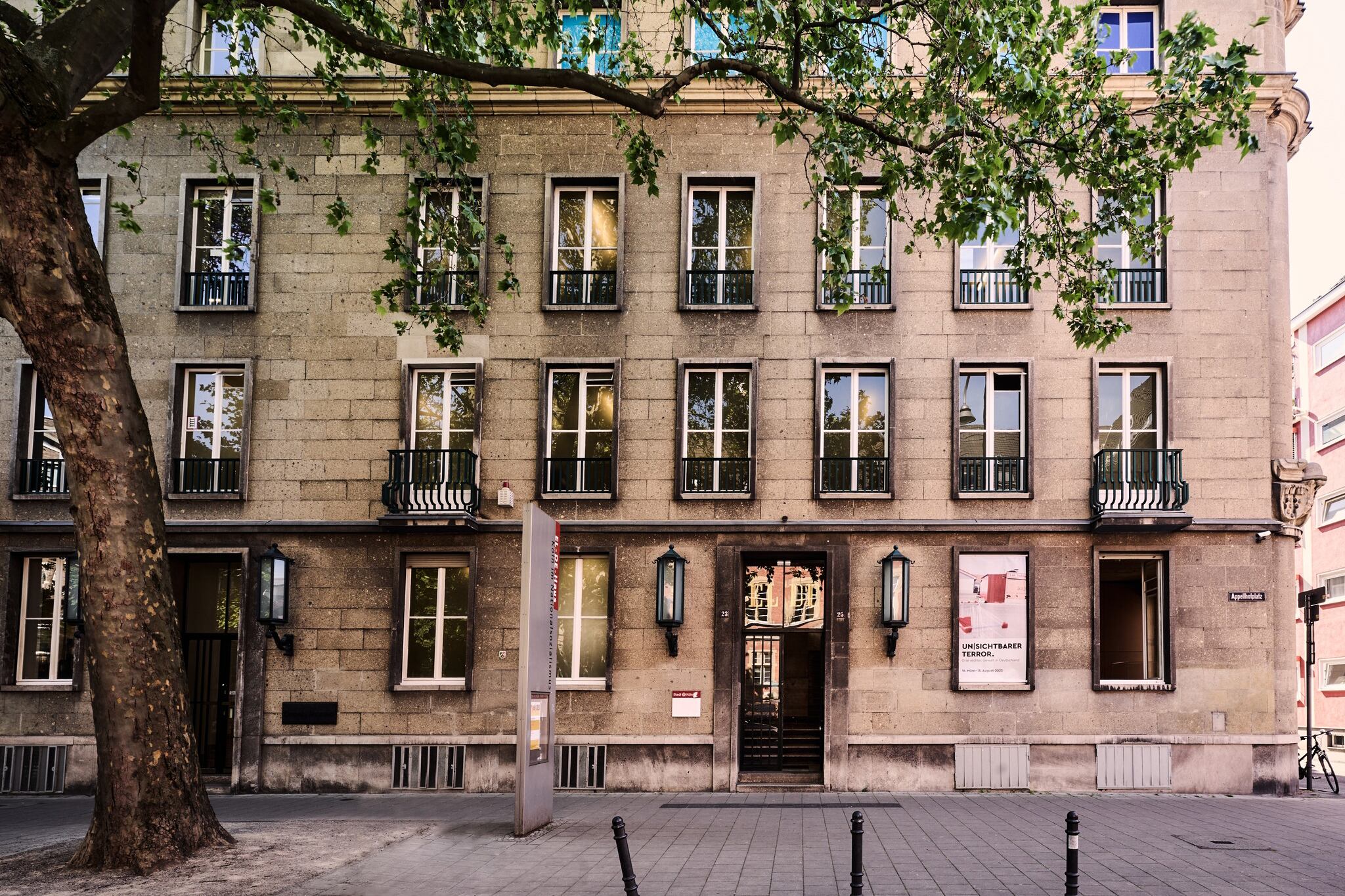 El edificio de la antigua Gestapo en Colonia, Alemania.