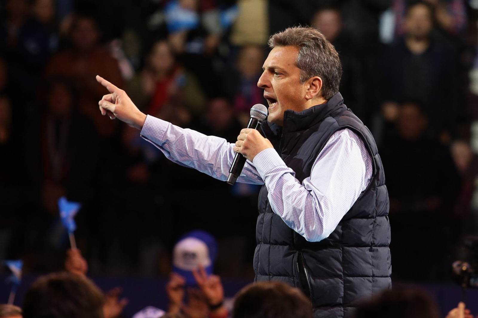 Sergio Massa, candidato de Unión por la Patria.