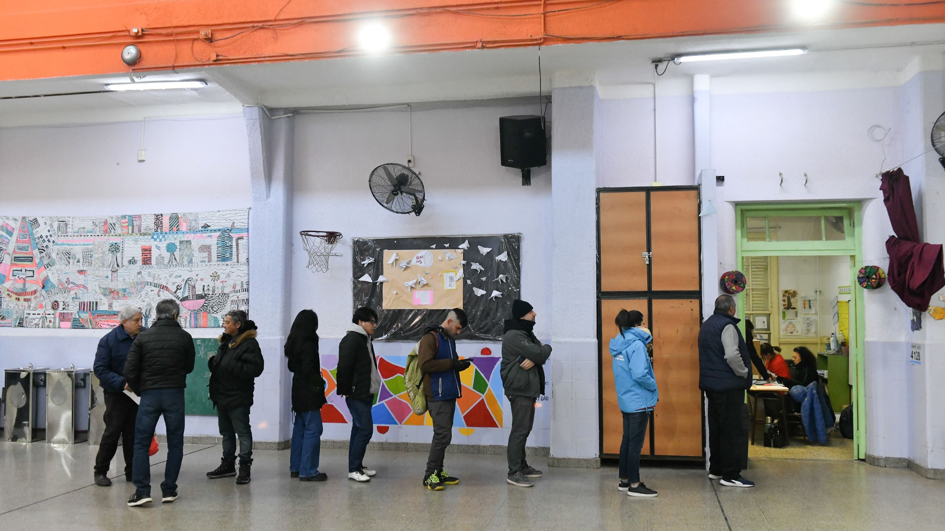 Una vez finalizado el horario de votación, no se puede sufragar