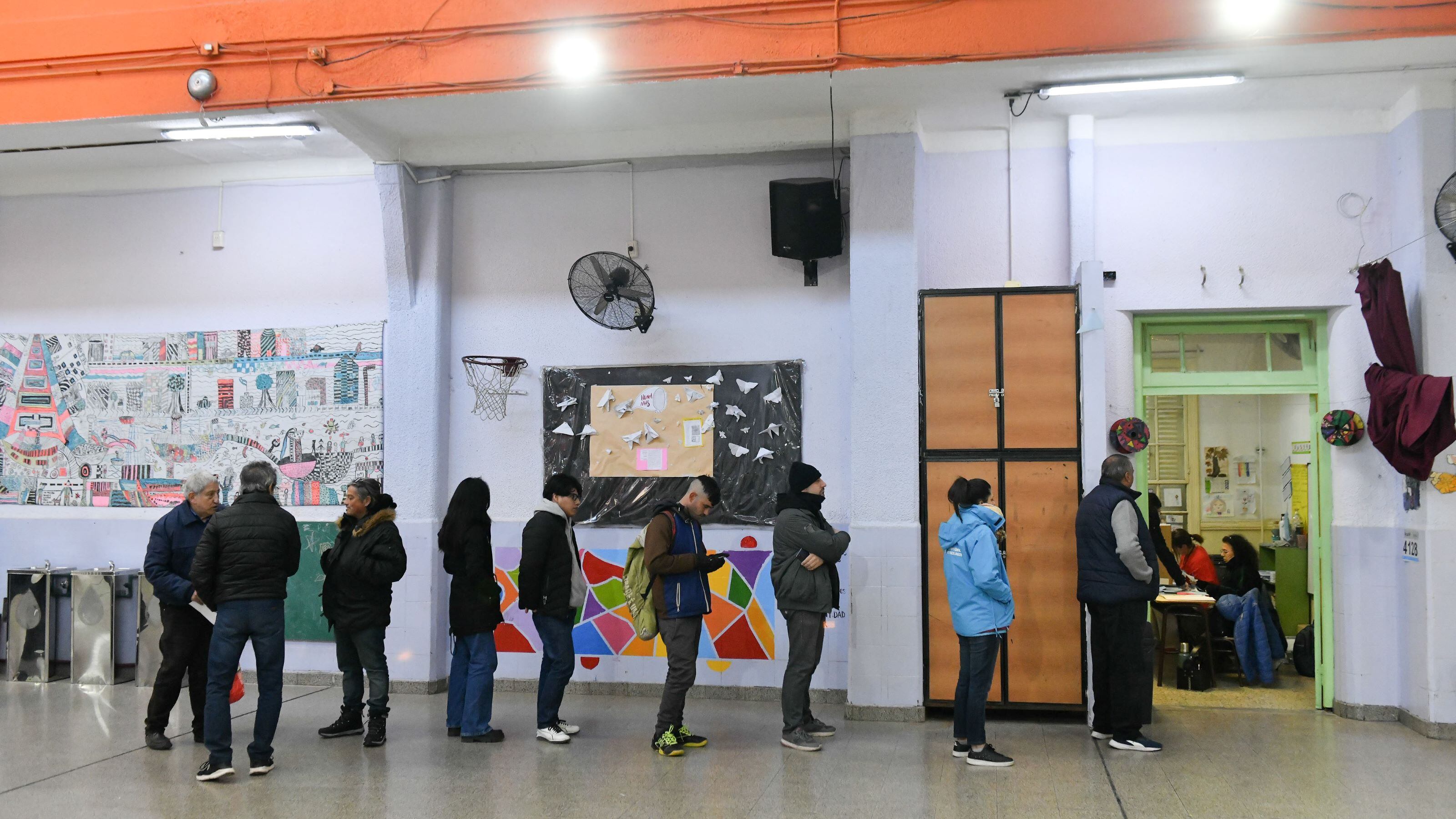 Una vez finalizado el horario de votación, no se puede sufragar