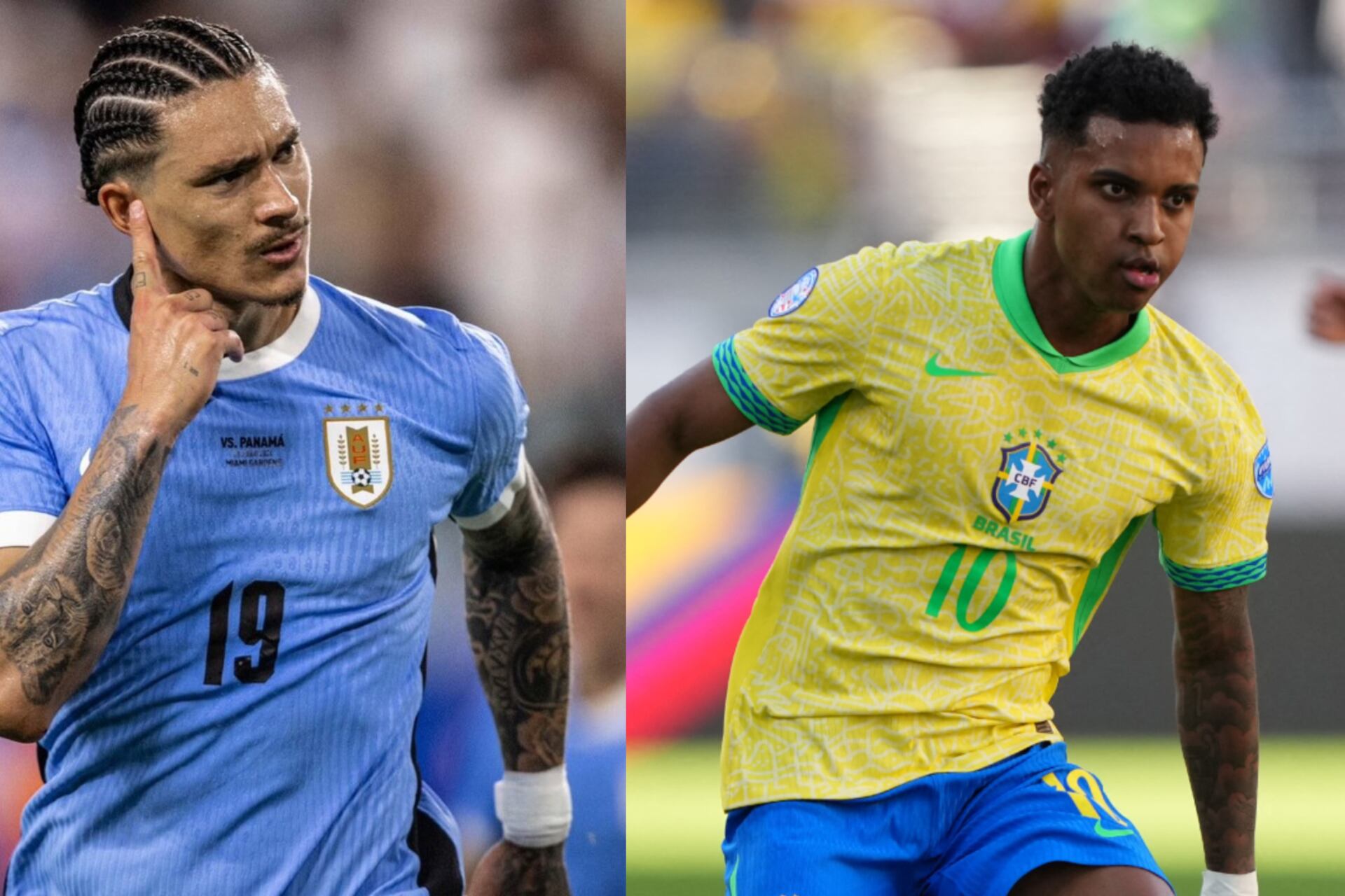 Darwin Núñez y Rodrygo Goes.