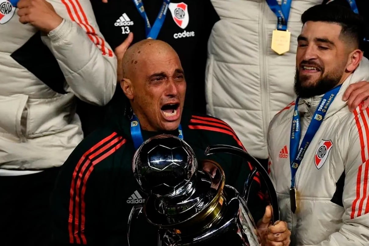 Riberi levantó el último trofeo de River, cuando ya luchaba contra su enfermedad