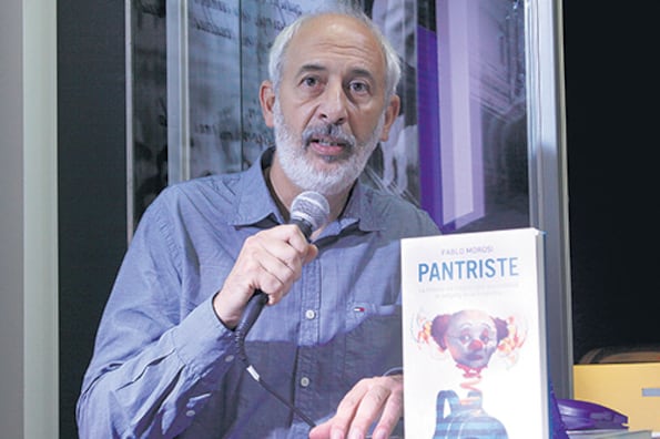 En la feria, Pablo Morosi fue acompañado por Virginia Messi y Horacio Cecchi.