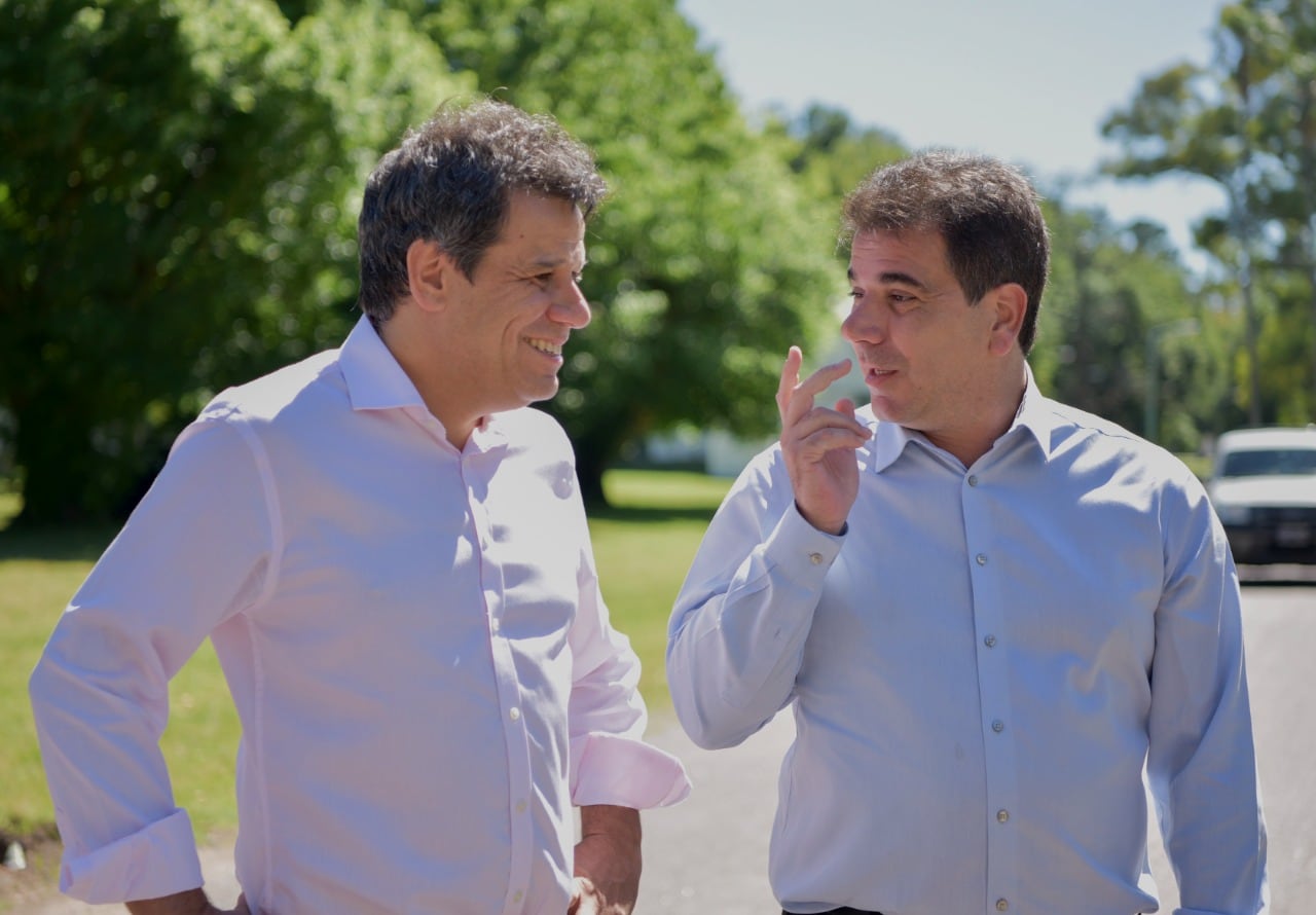 Facundo Manes y Cristian Ritondo, viejas épocas.