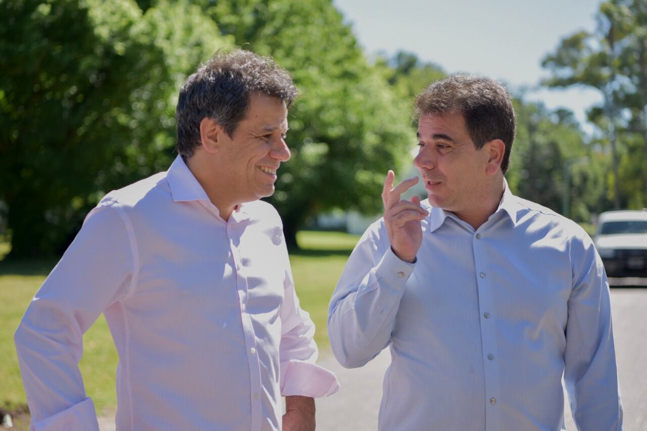 Facundo Manes y Cristian Ritondo, viejas épocas.