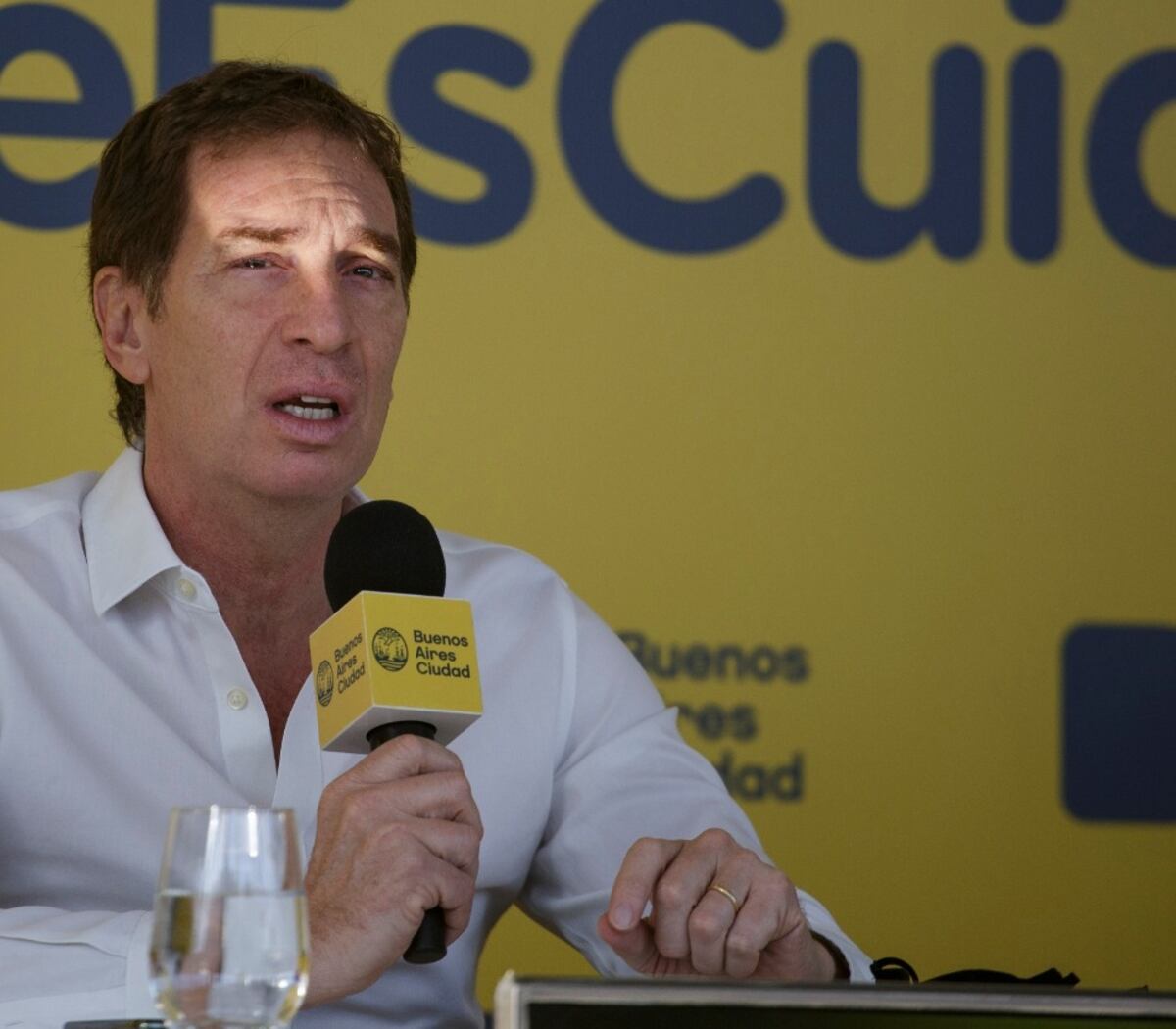 "Se terminan las grandes obras", anunció Santilli.