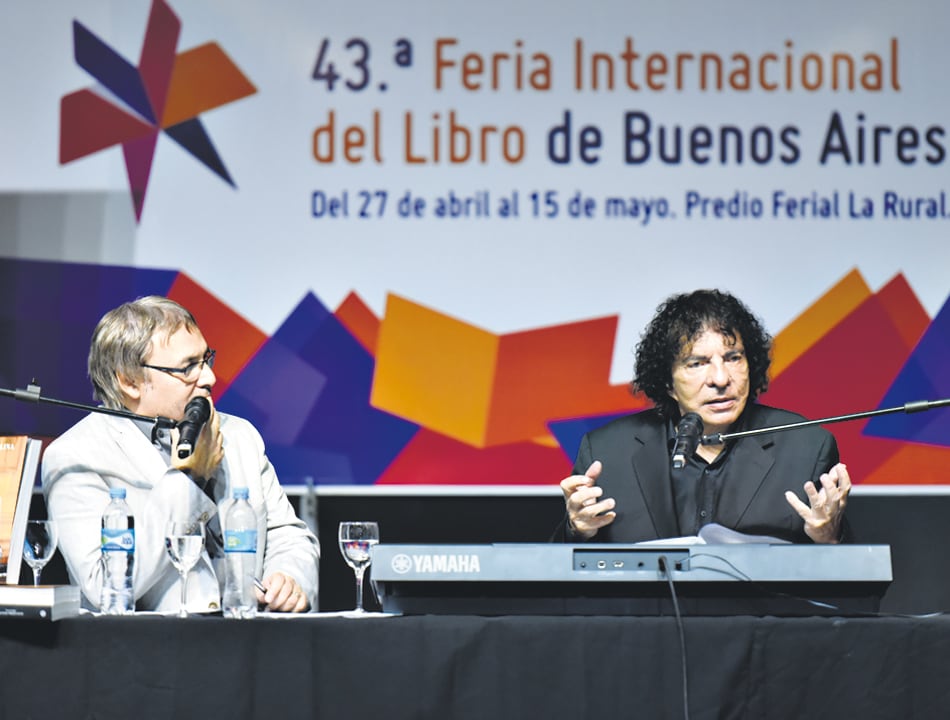 Gabriel Rolón y Alejandro Dolina hablaron ante unas 1500 personas.