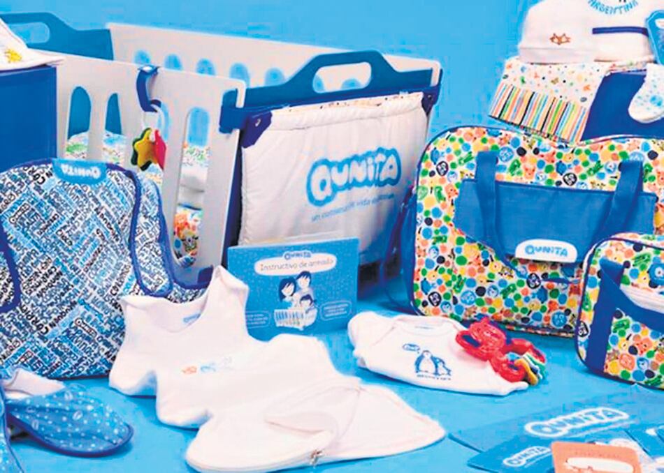 El kit que se repartía en el marco del Plan Qunita durante el anterior gobierno.