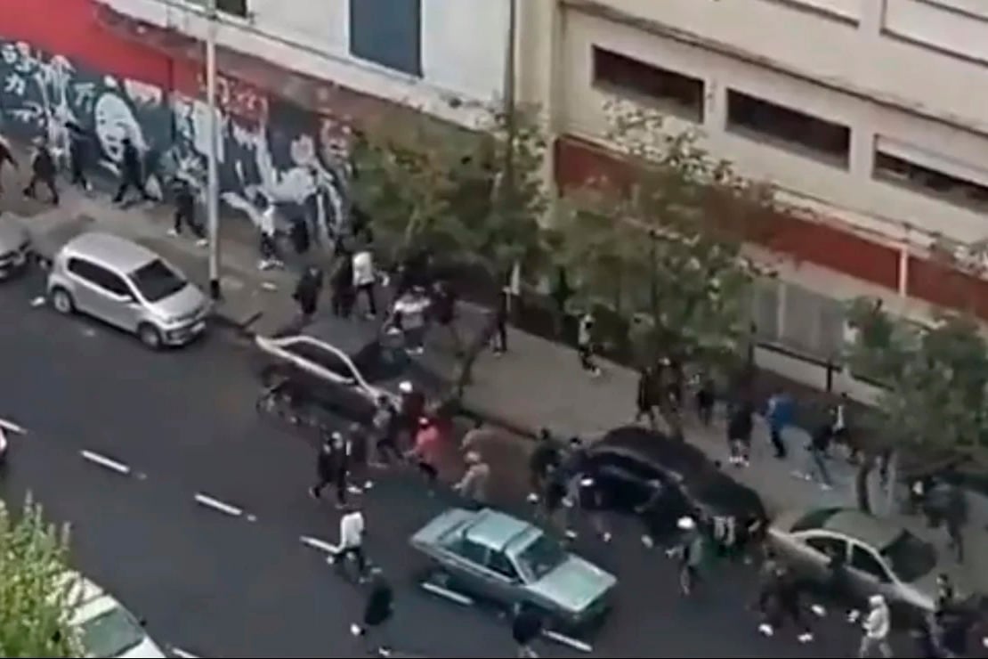 El enfrentamiento entre facciones se produjo en el centro de Avellaneda