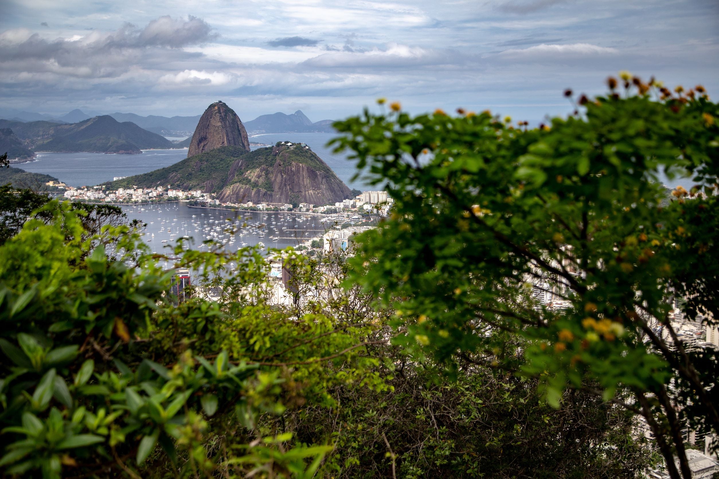 Un vistazo a la ciudad brasilera de Río de Janeiro.
