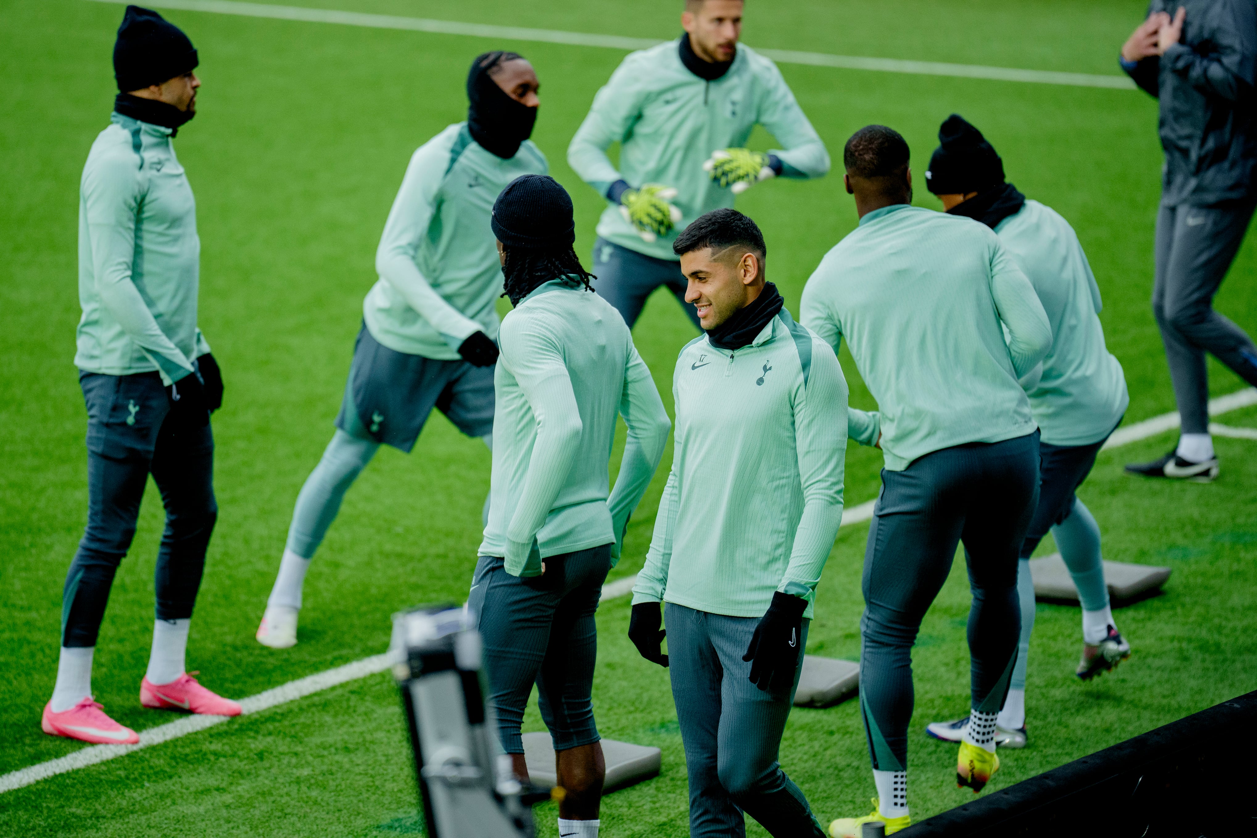 Cuti Romero, clave en la Selección y el Tottenham