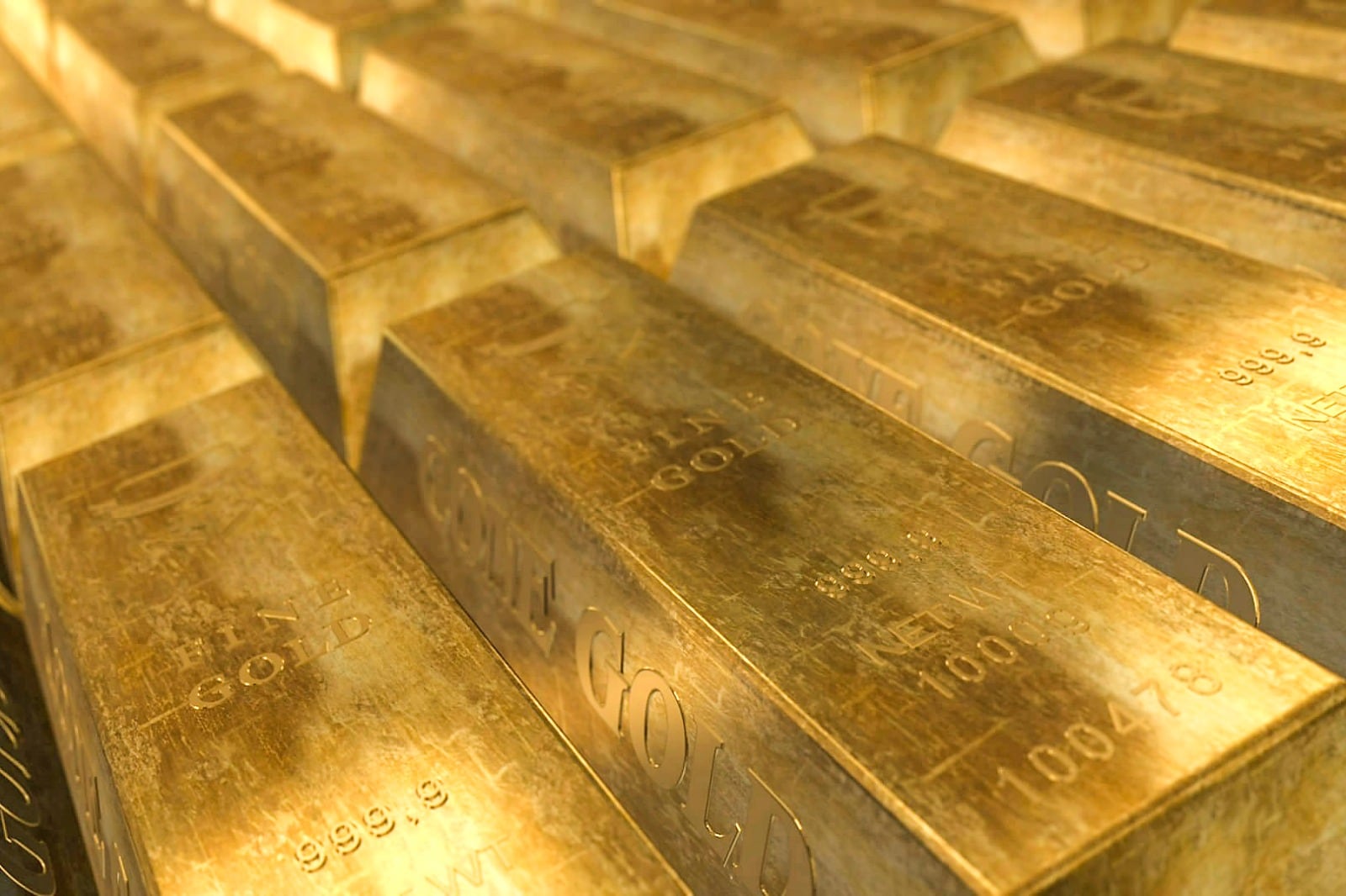 Los lingotes de oro podrían utilizarse como garantía contra un crédito internacional.
